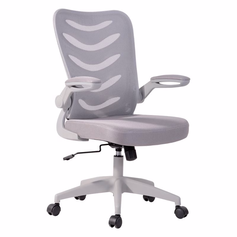 BF2945 Office Armchair Grey Mesh/Fabric