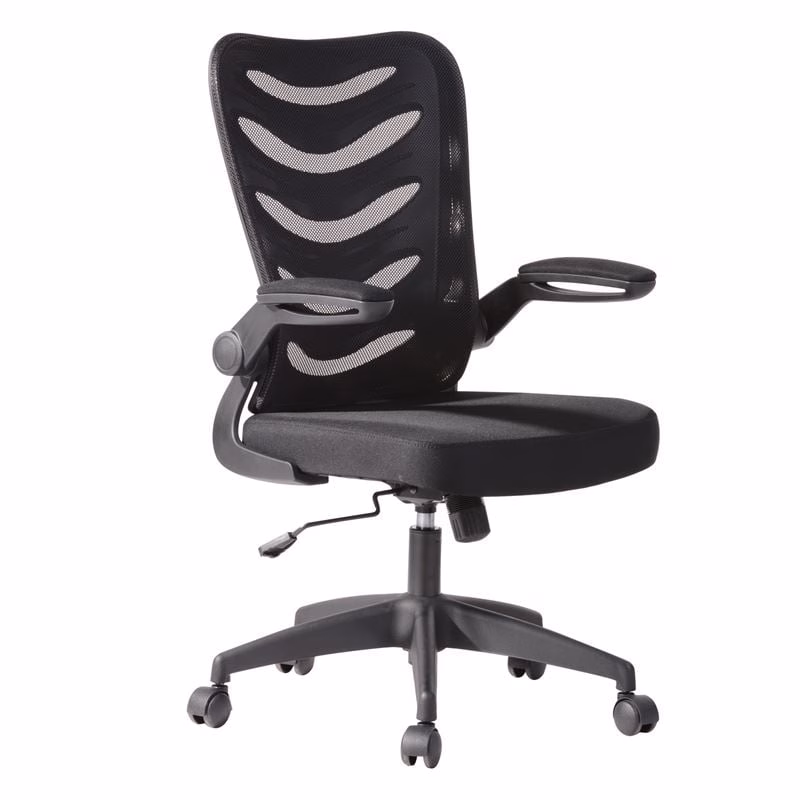 BF2945 Office Armchair Black Mesh/Fabric