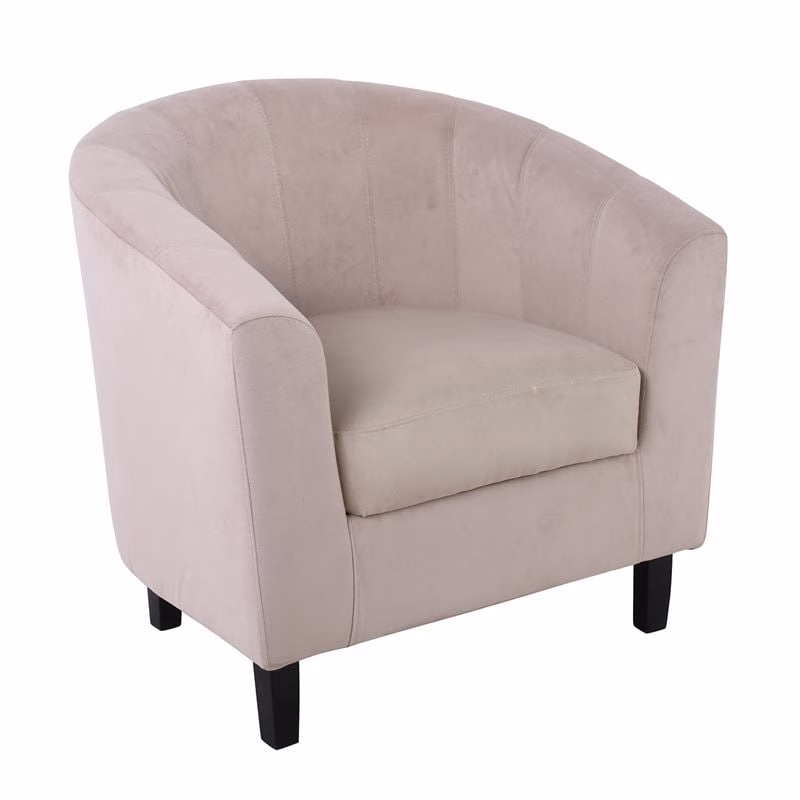 BOGA Armchair Beige Fabric