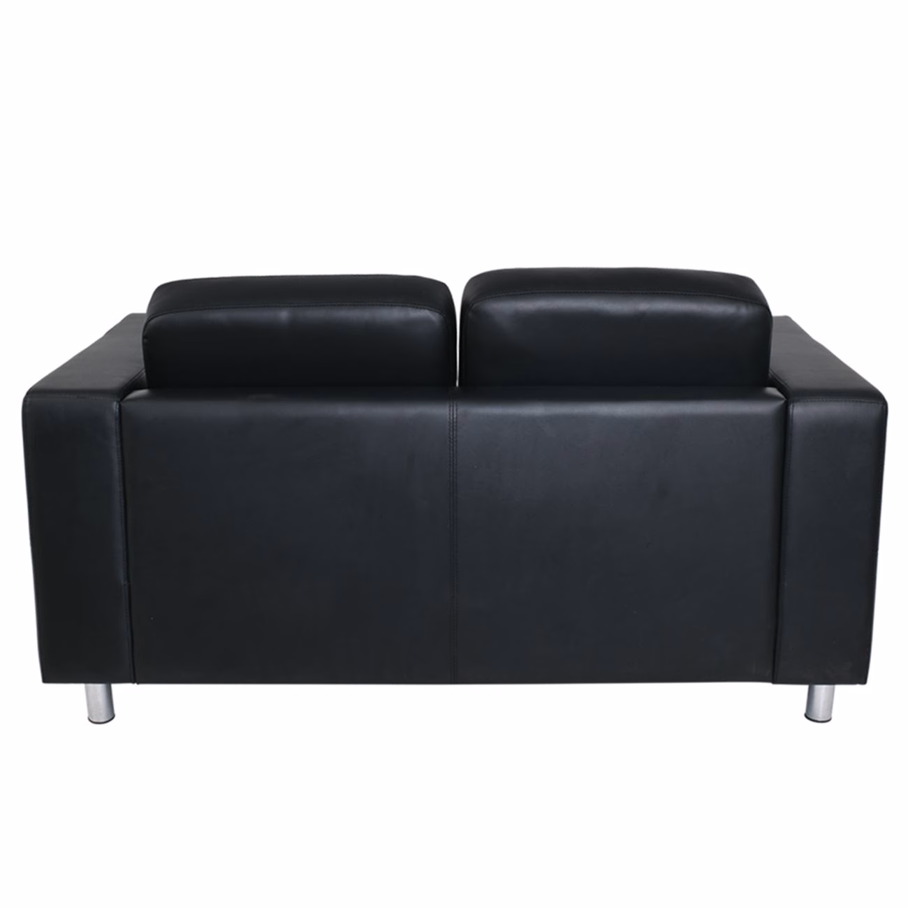 ALAMO 2-Seater Sofa Black Pu - Image 5