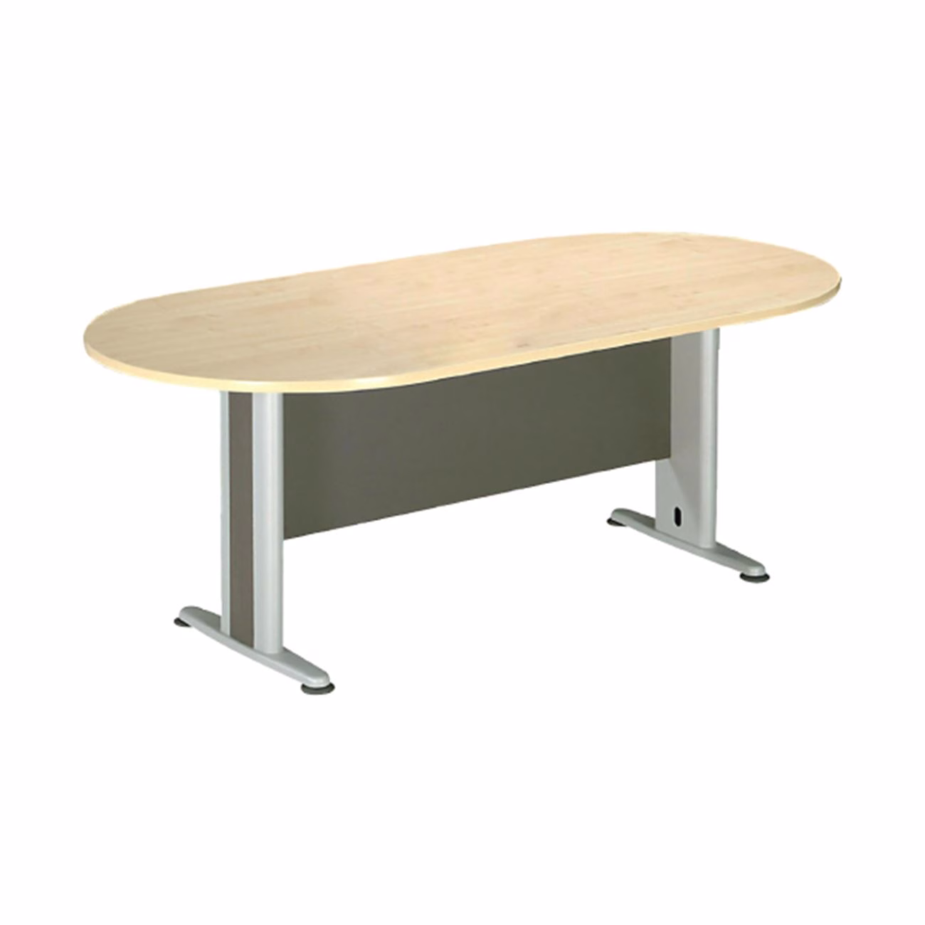 CONFERENCE Oval Table 180x90 DG/Beech - Image 2