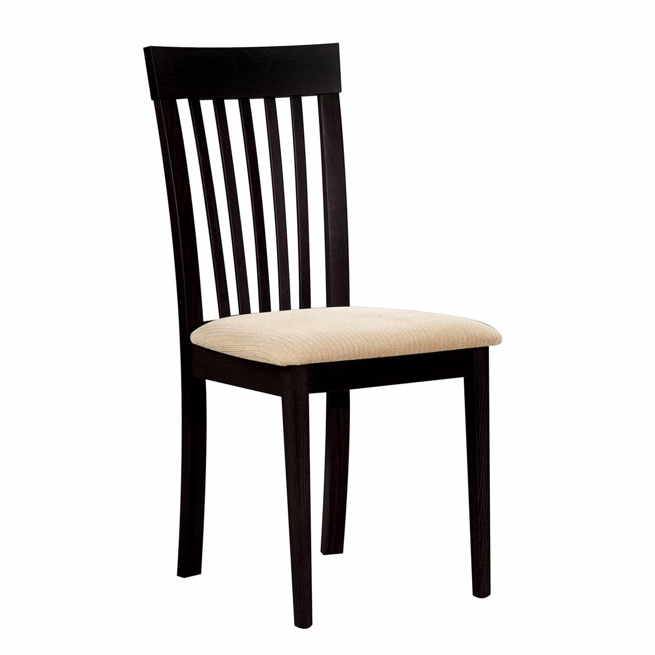 CORINA Chair Dark Walnut/Pvc Ecru - Image 2