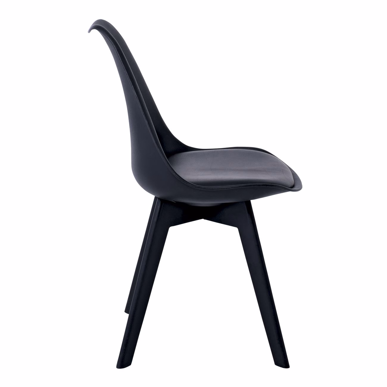 MARTIN-II Chair PP Black (assembled cushion) - Image 3