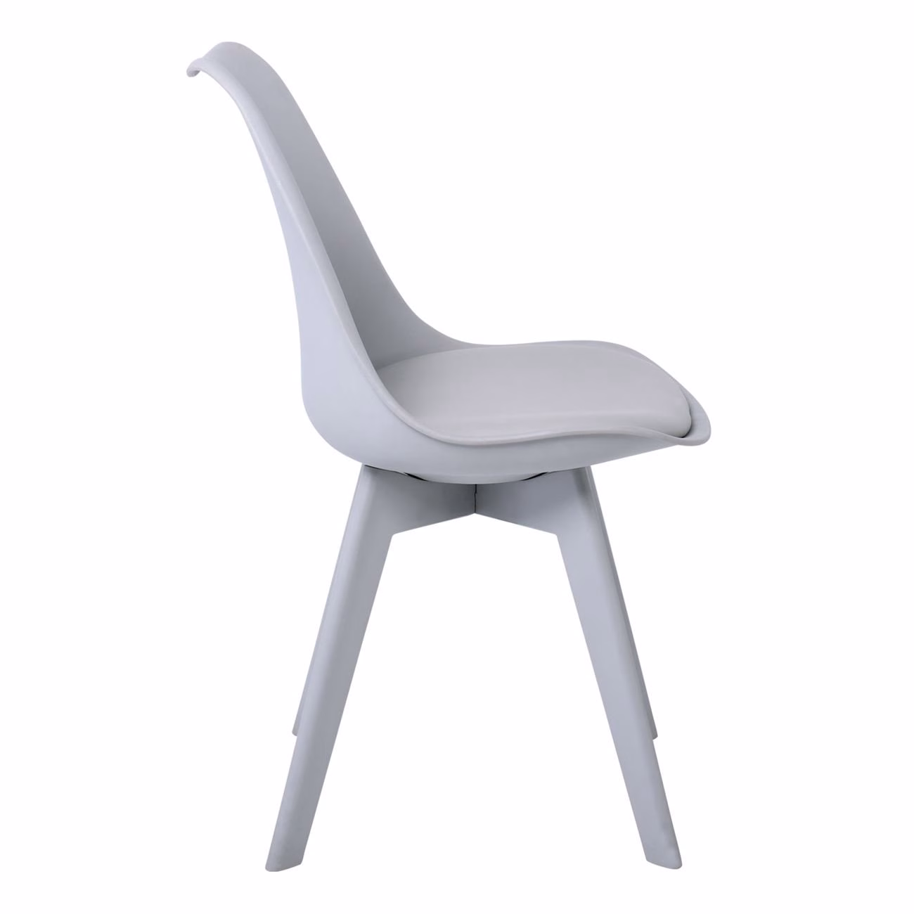 MARTIN-II Chair PP Grey (assembled cushion) - Image 3