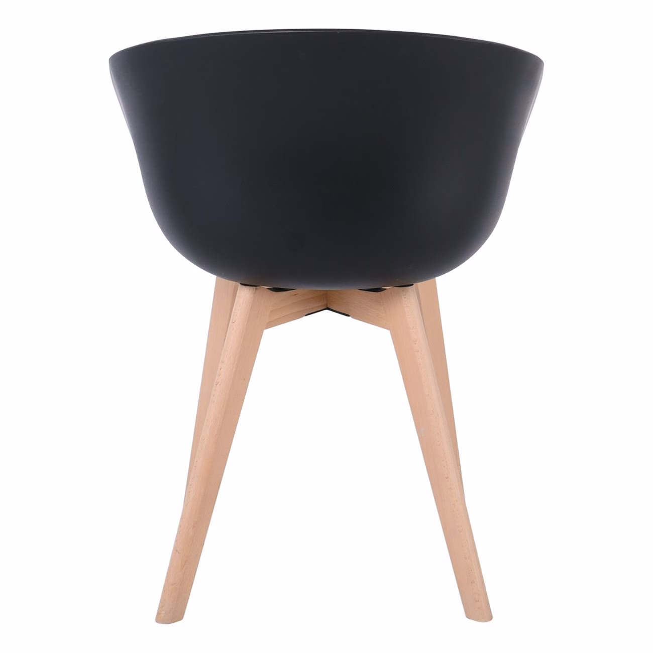 OPTIM Armchair PP Black (wooden leg) - Image 5