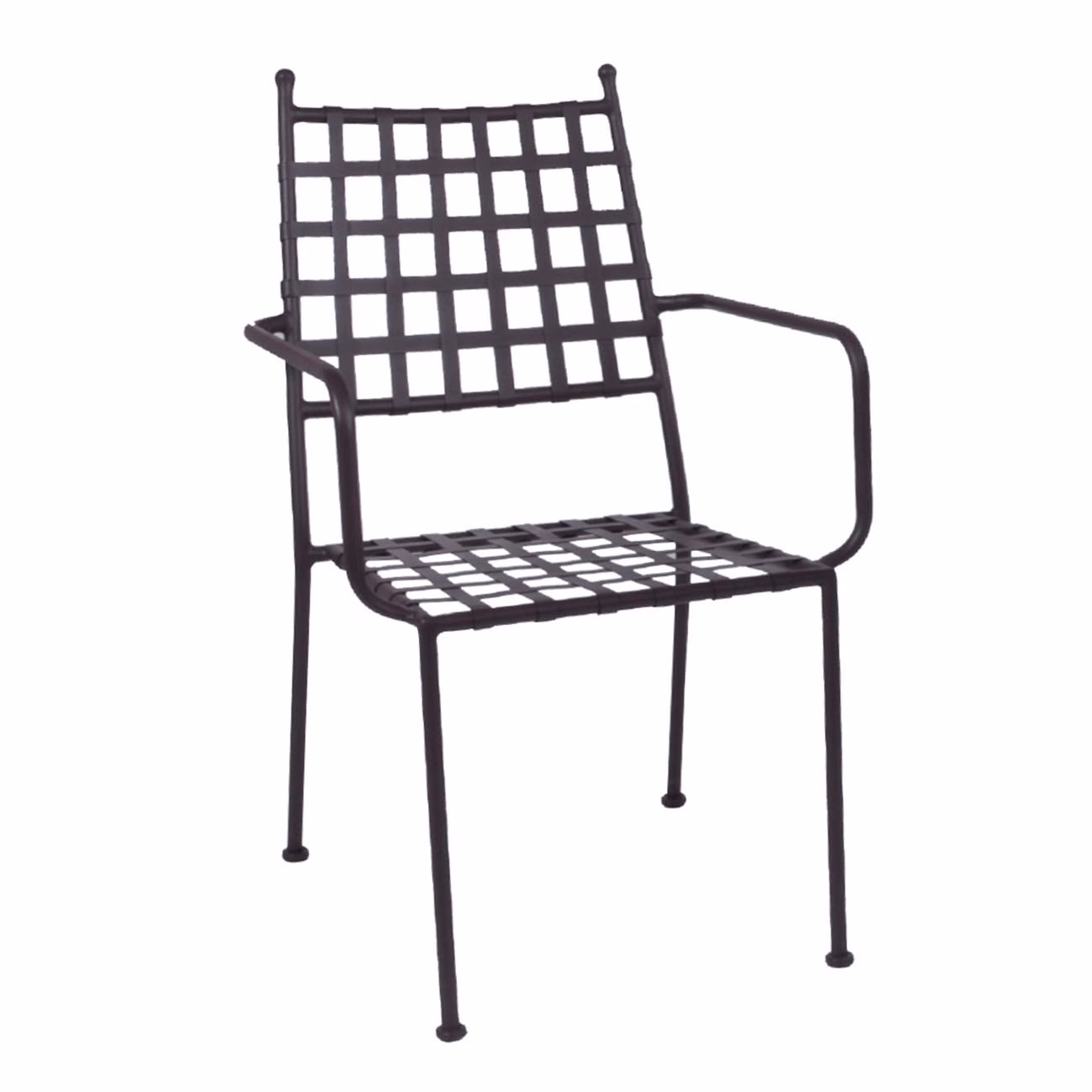 PATON Armchair Metal Mesh Sand Brown - Image 2