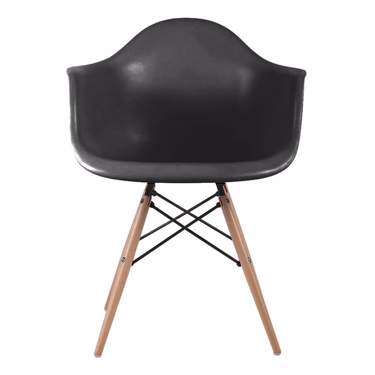 ALEA Wood Armchair PP Black - Image 2