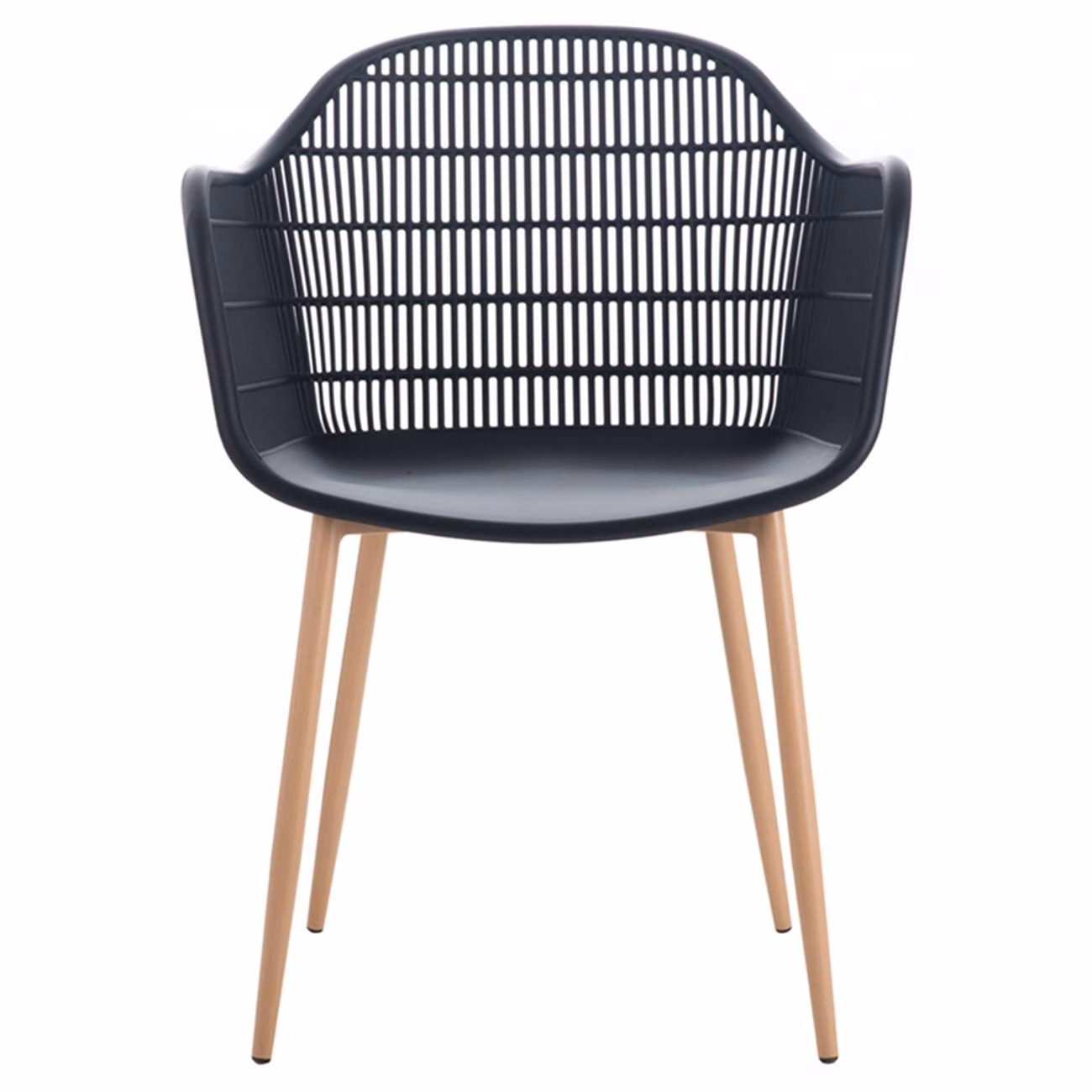 BERRY Armchair Metal Natural/PP-UV Black - Image 3