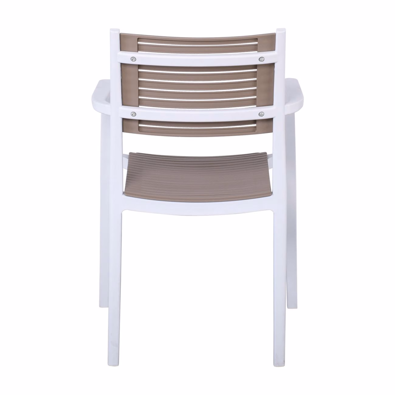 AKRON Armchair PP-UV White/Sand Beige - Image 5
