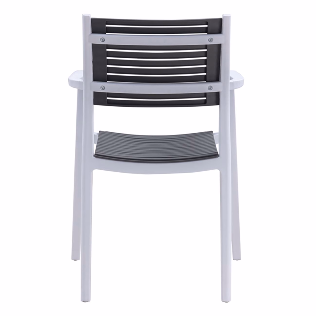 AKRON Armchair PP-UV White/Grey - Image 5