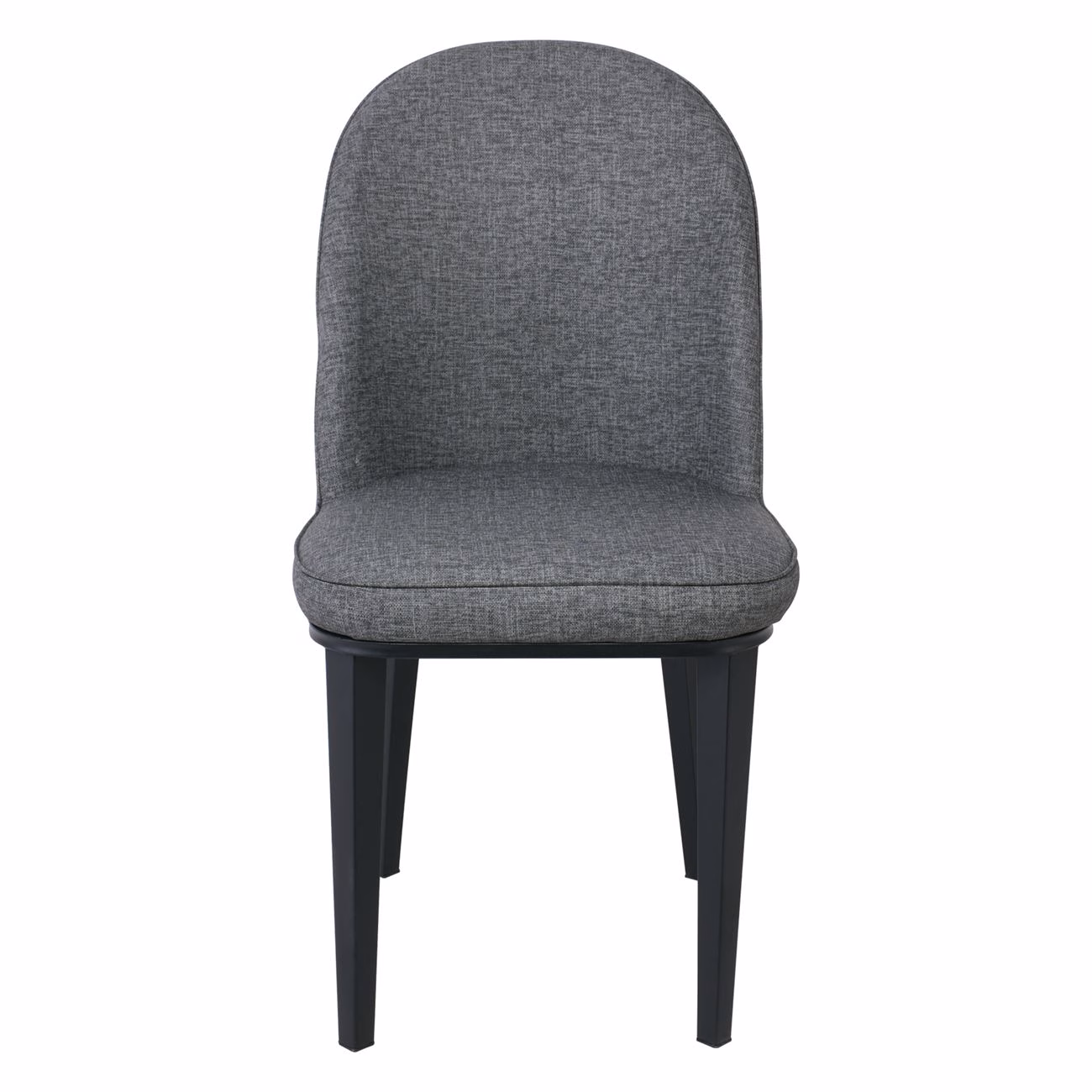 TEX Chair Metal Black Paint/Anthracite Linen Pu - Image 3