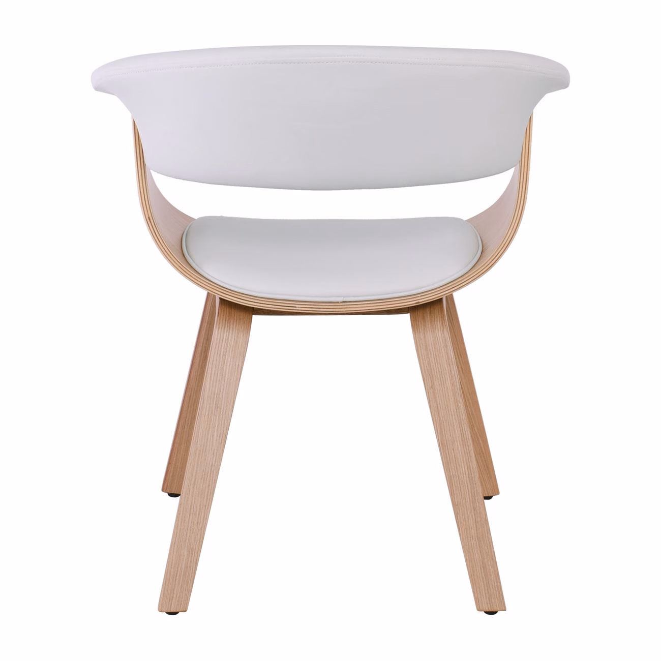 HERMAN Armchair Natural/Pu White - Image 5