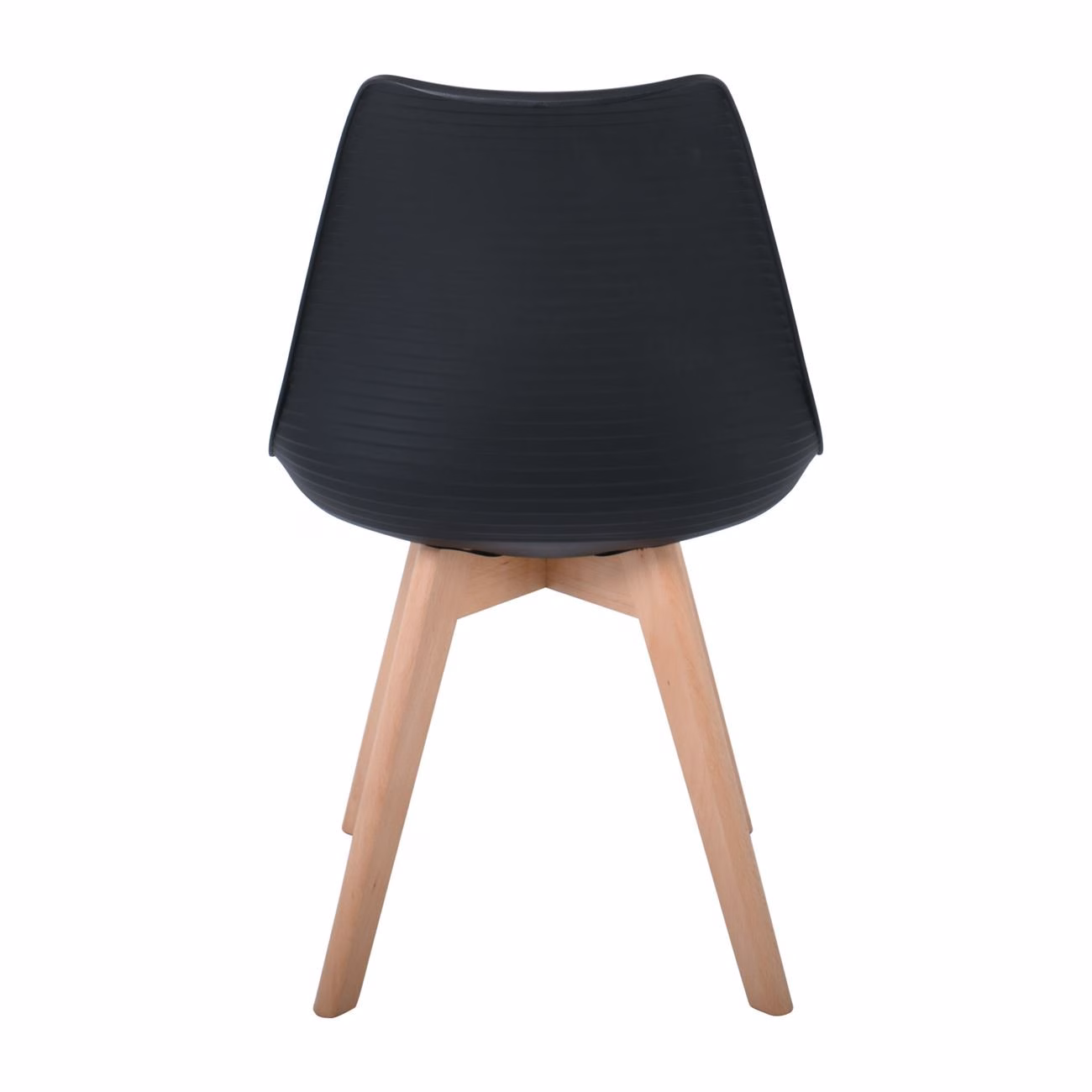 MARTIN STRIPE Chair PP Black (assembled cushion) - Image 5