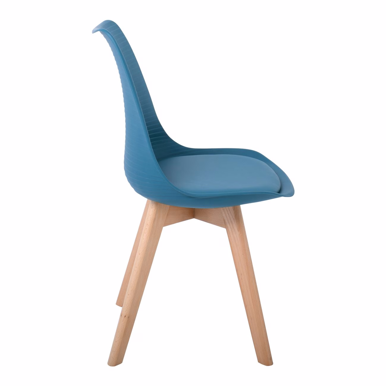 MARTIN STRIPE Chair PP Petrol (assembled cushion) - Image 4