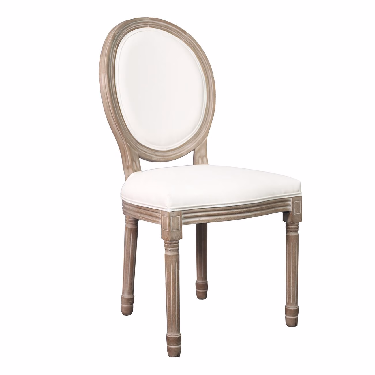JAMESON Chair Decape/Pu White - Image 2