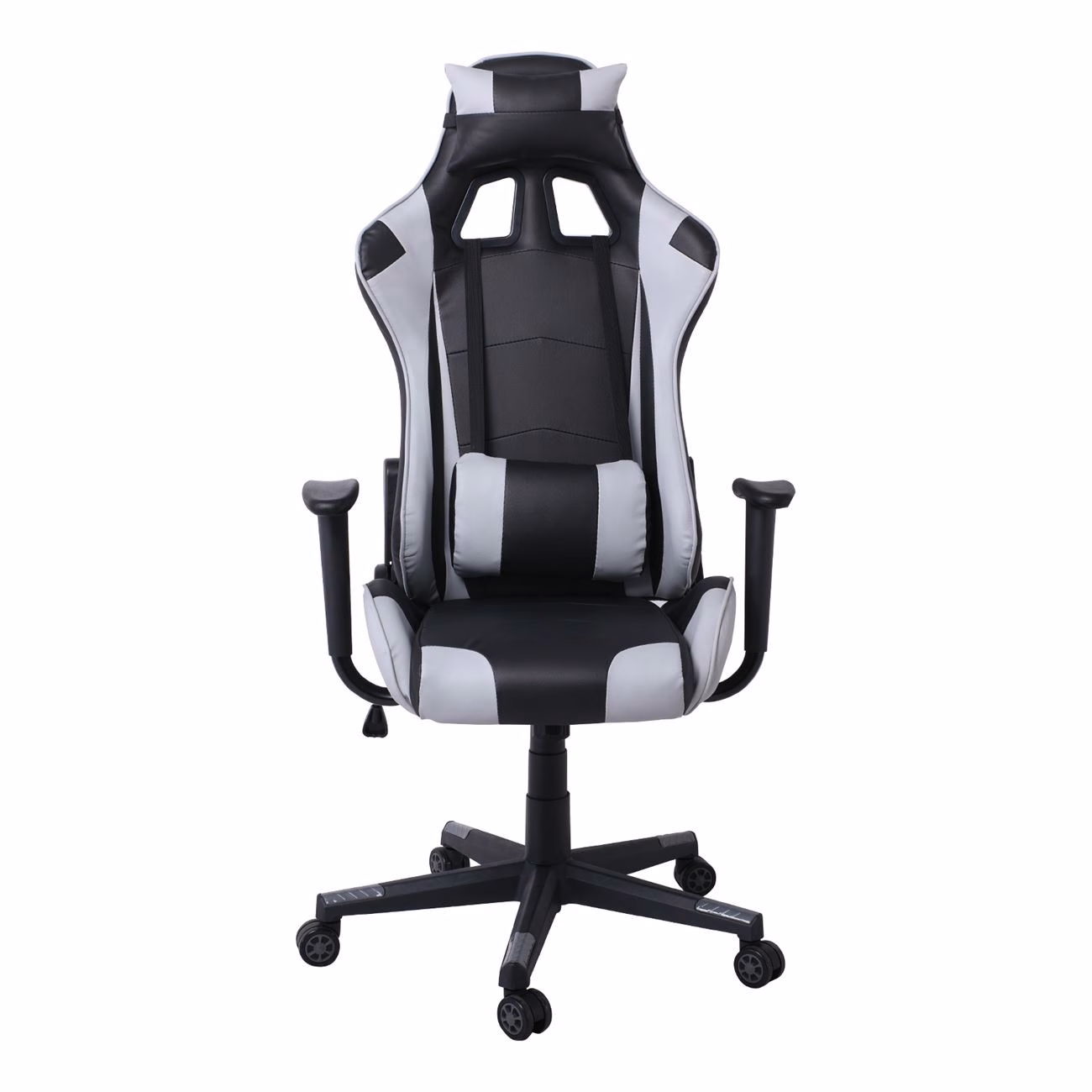 BF8000 Gaming Manager Armchair Pvc Black/Grey - Image 4