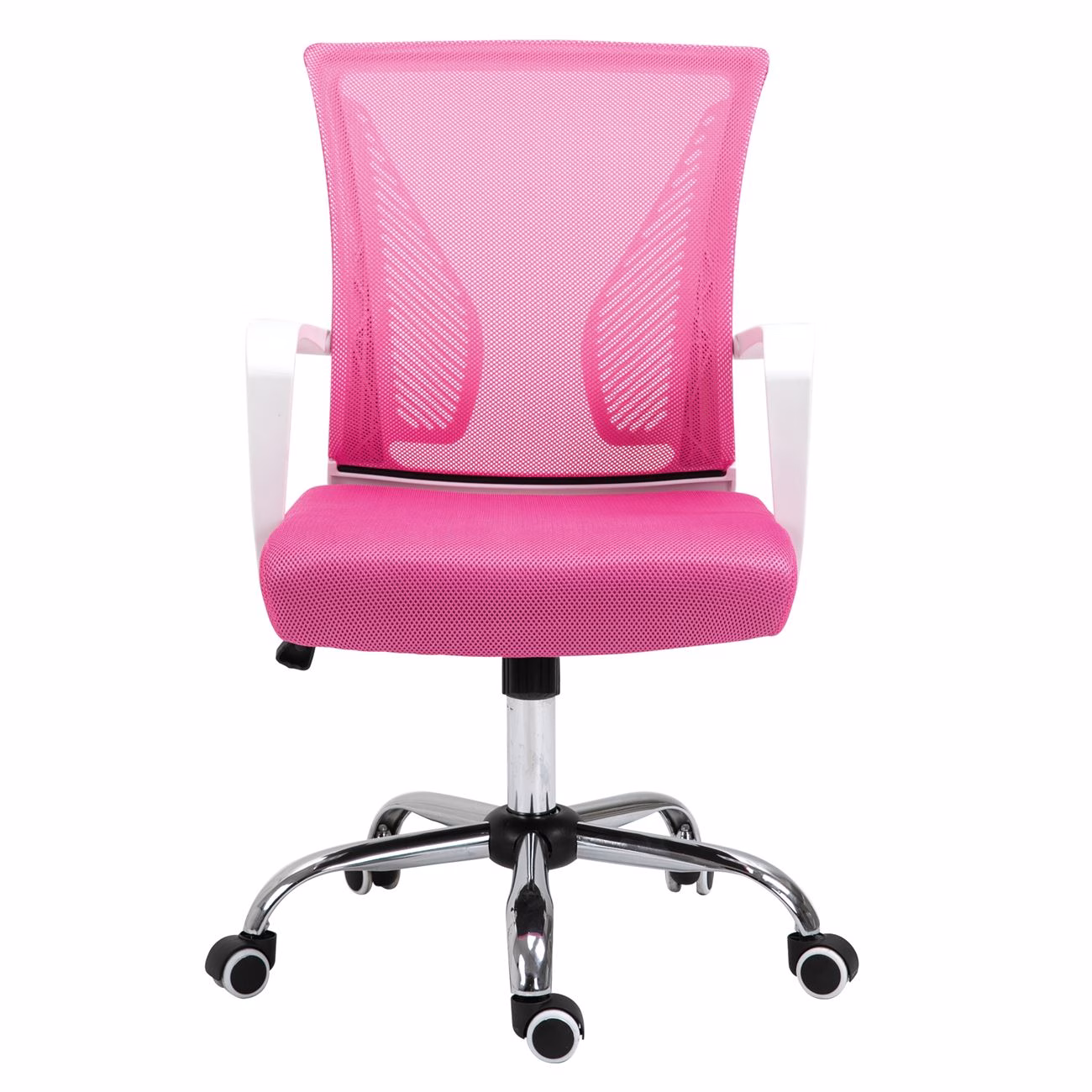 BF2120-S White Armchair Pink Mesh - Image 4