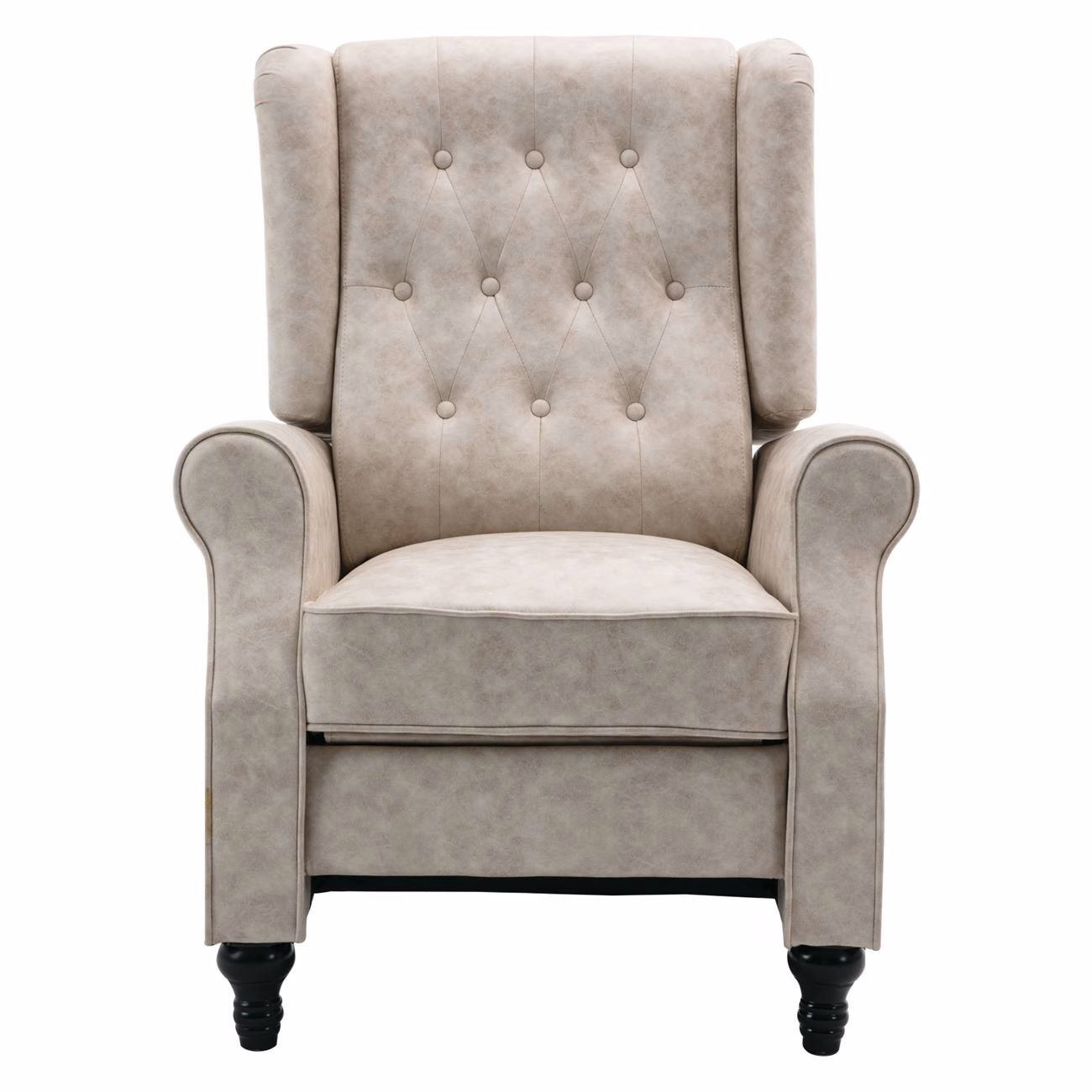 CHESTER Relax Armchair Antique Ecru Fabric - Image 4