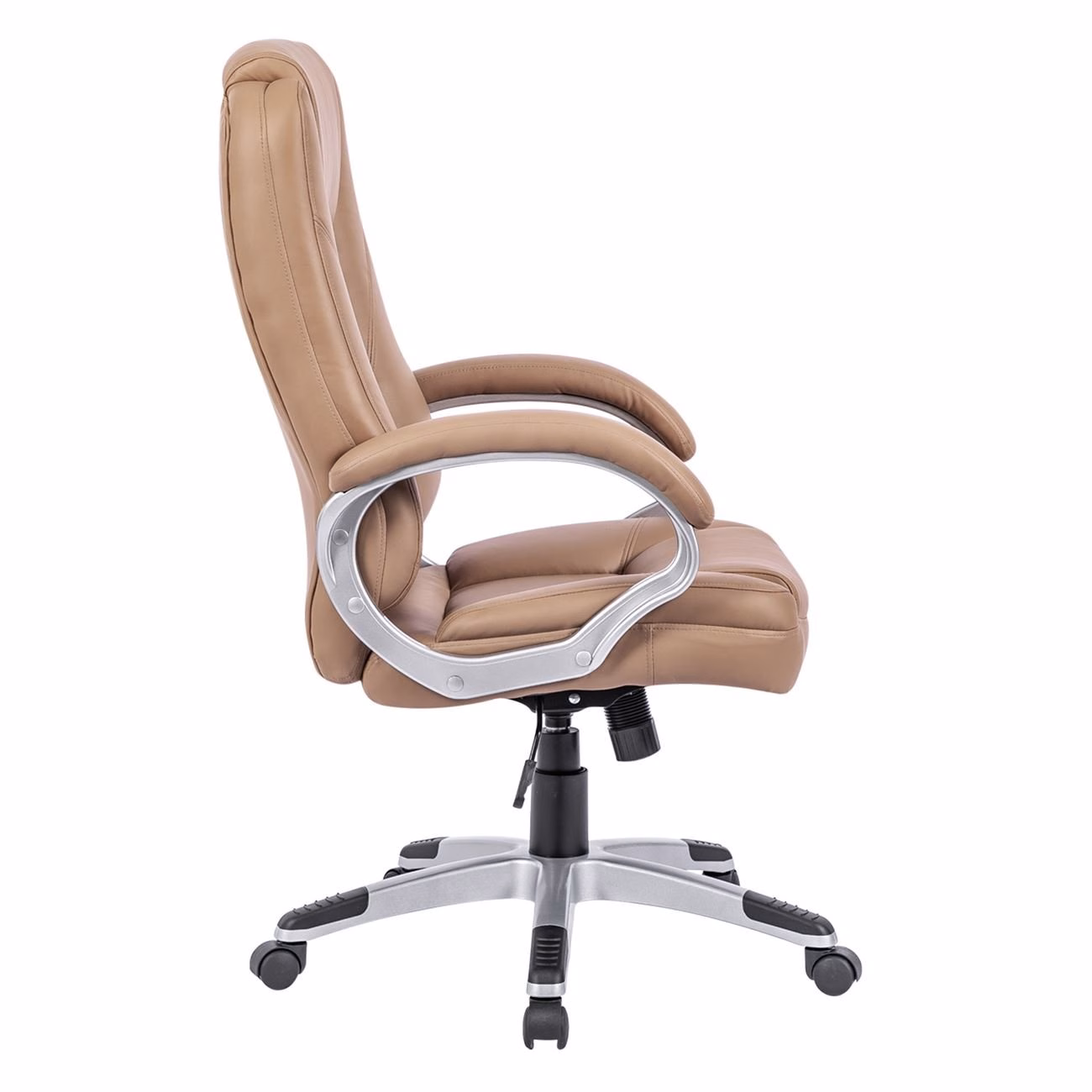 BF6950 Manager Armchair Beige Pu - Image 3
