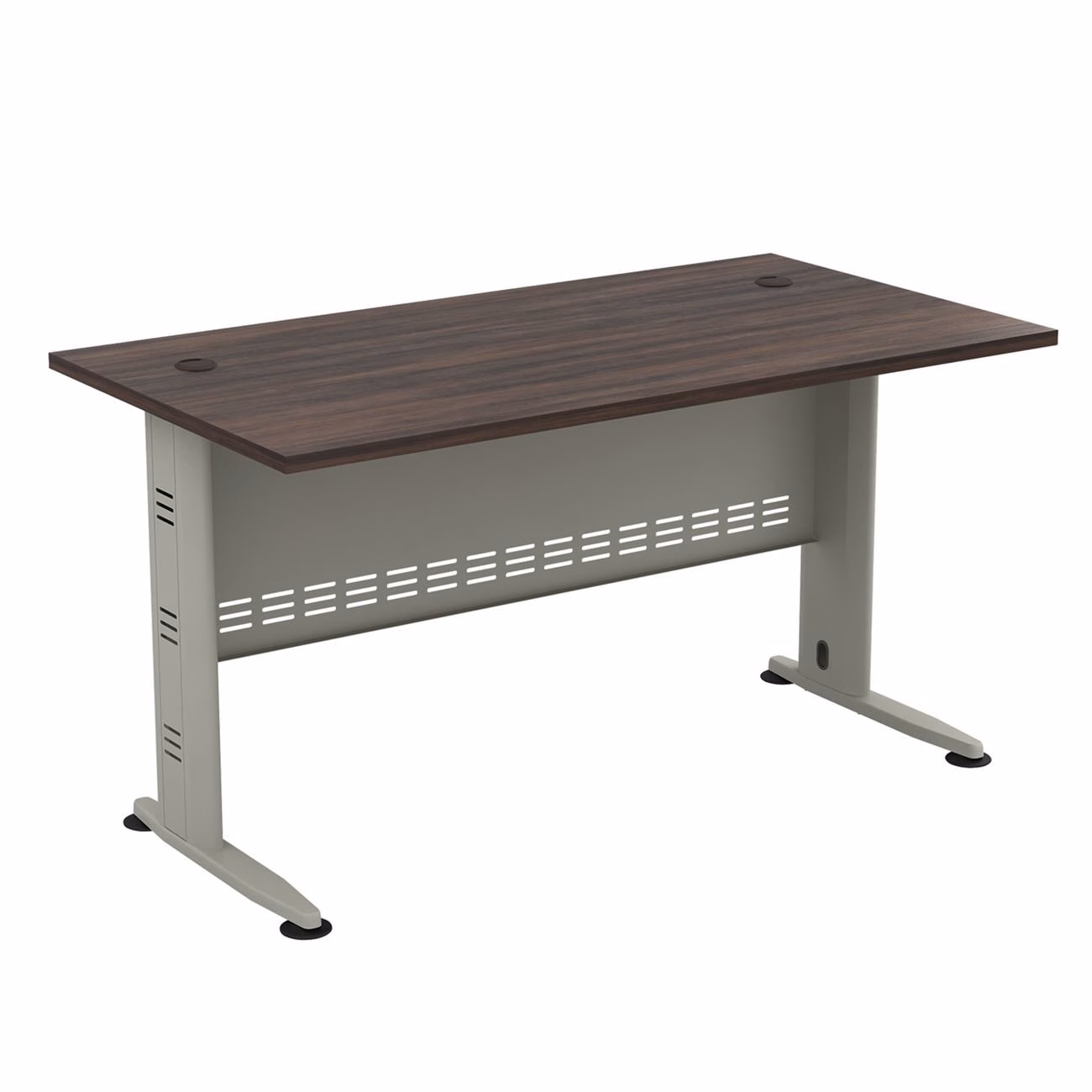 COMPACT Desk 120x80cm Dark Walnut - Image 2