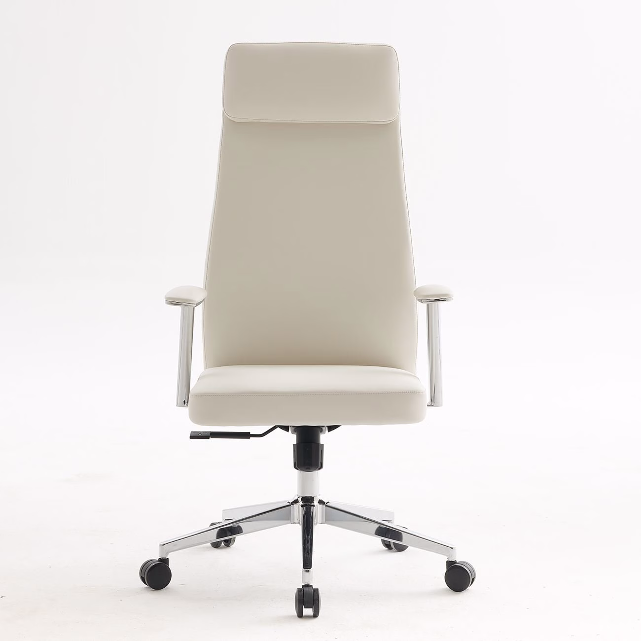 BF8800 Manager Armchair White Pu - Image 4
