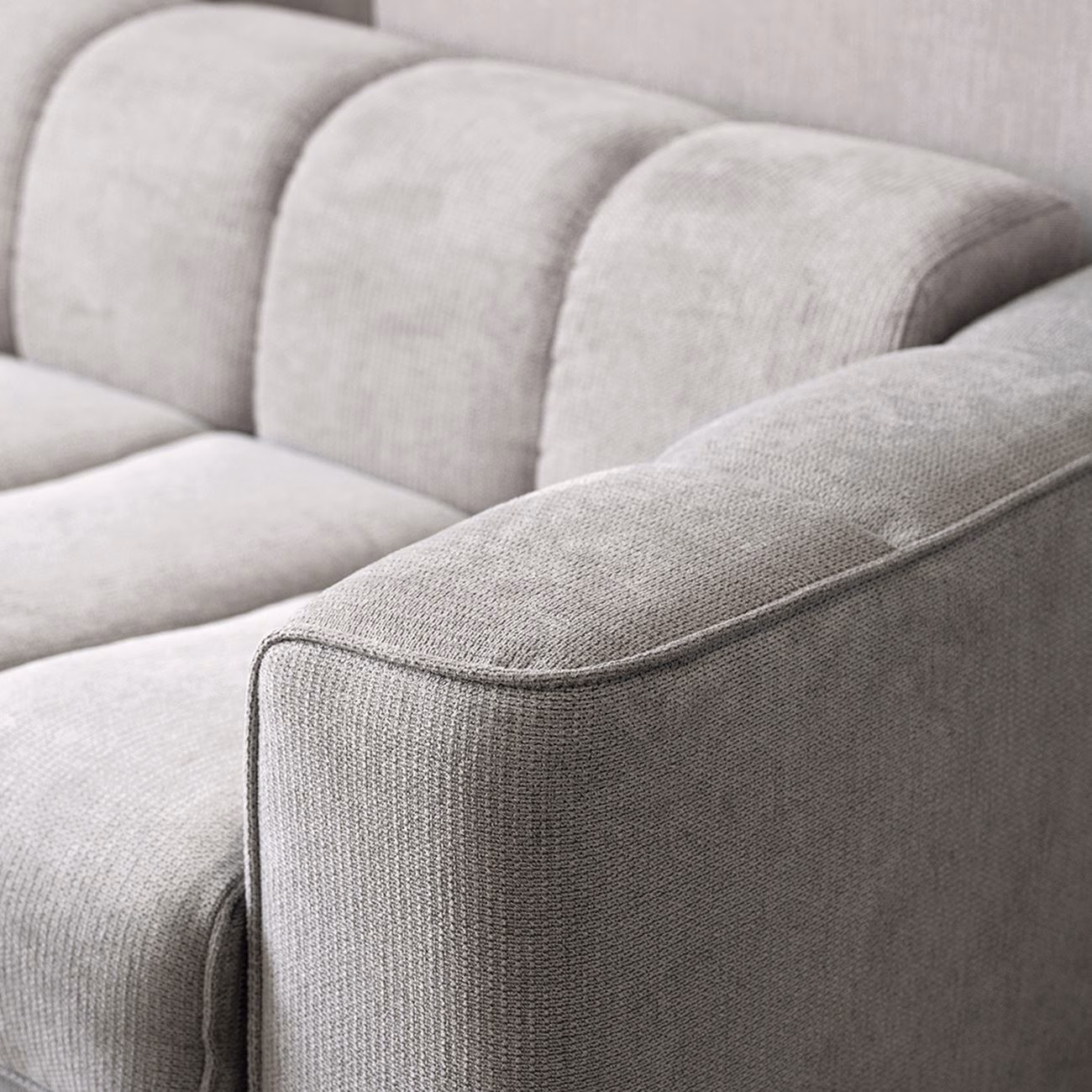 NORRIS Sofabed Water Repellent Fabric Light Grey - Image 5