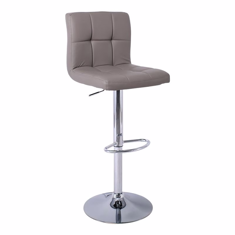 LINO Bar Stool Chrome/Pu Cappuccino