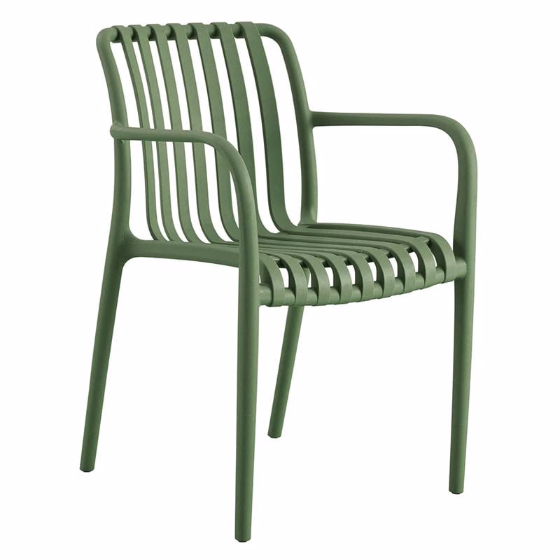 MODA-N Stackable Armchair PP Green