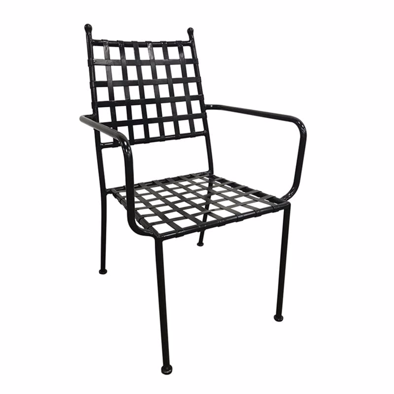 PATON Armchair Metal Mesh Black