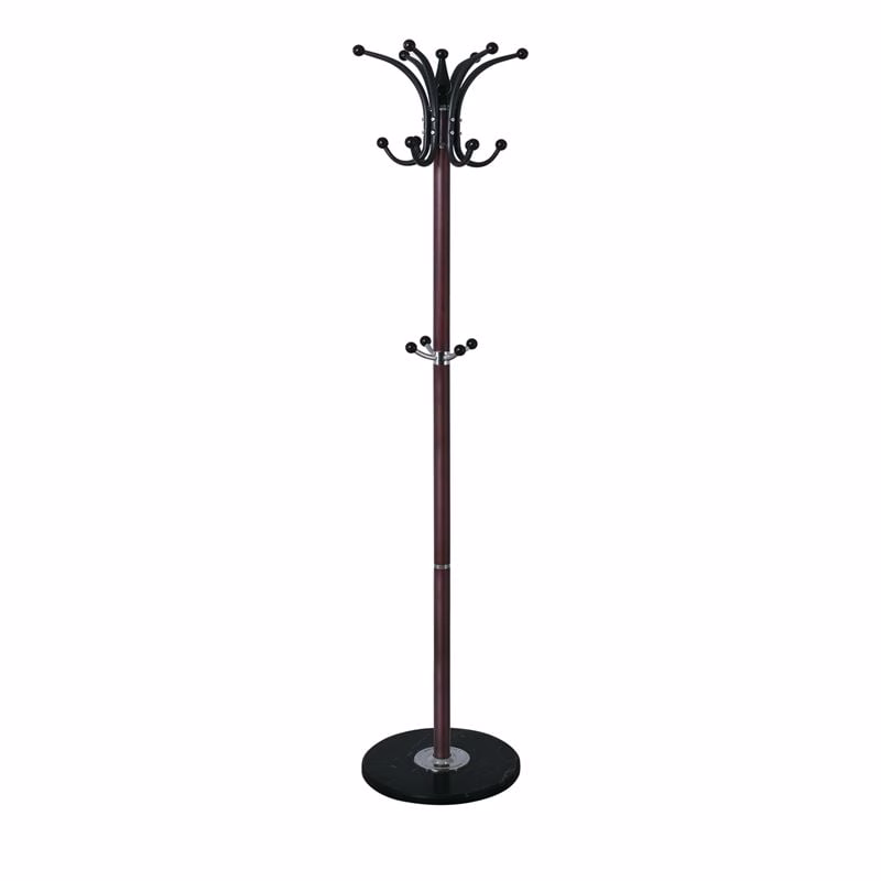 PATRICK Hanger - Coat Stand / Revolving / Steel Walnut