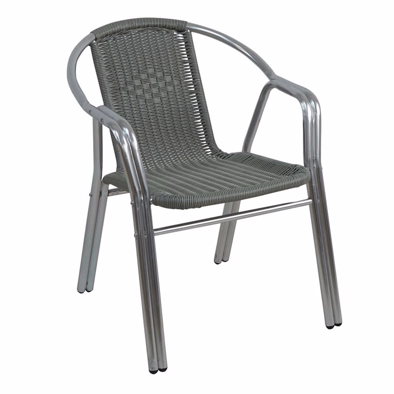 POLO-II Armchair ALU /Mixed Grey (Tube:25x1mm)