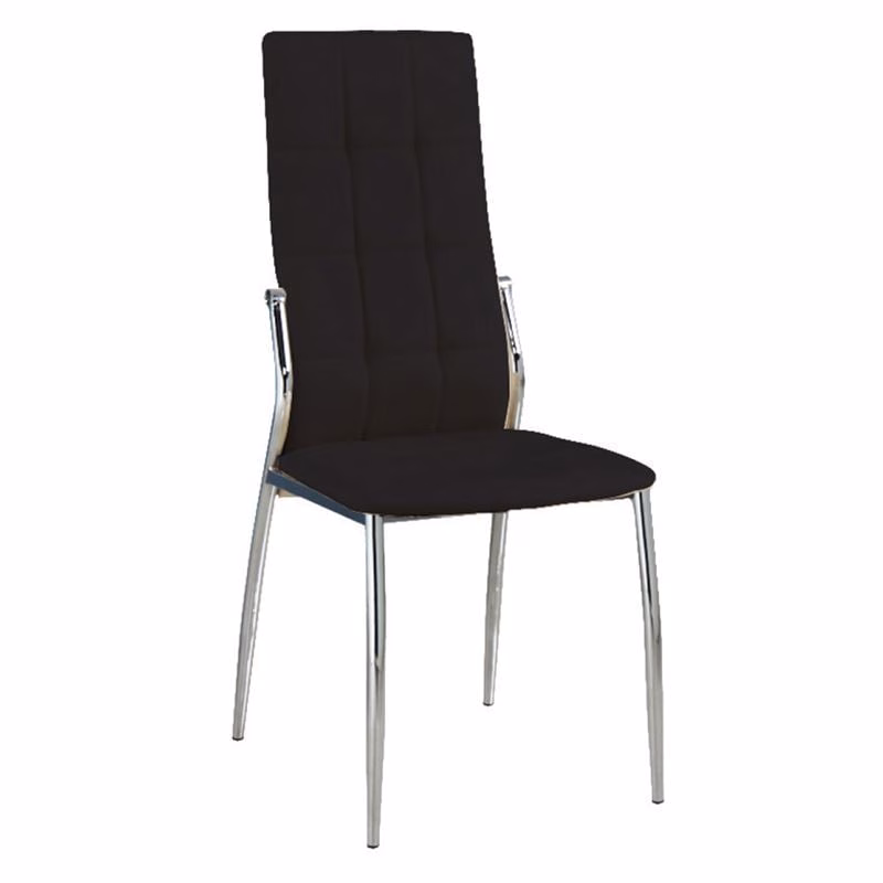 PRIMA Chair K/D Chromed Frame/Black Pu