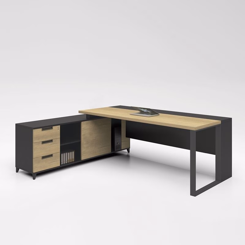 PROJECT Reversible Desk 180x160cm Sonoma/Grey