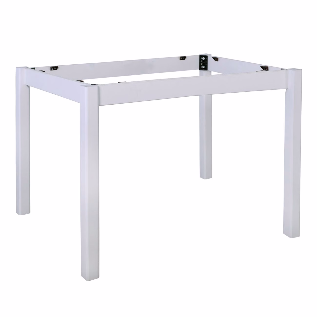 KAFENIOU Table Base 80x120 Impregnation Lacquer White K/D - Image 2