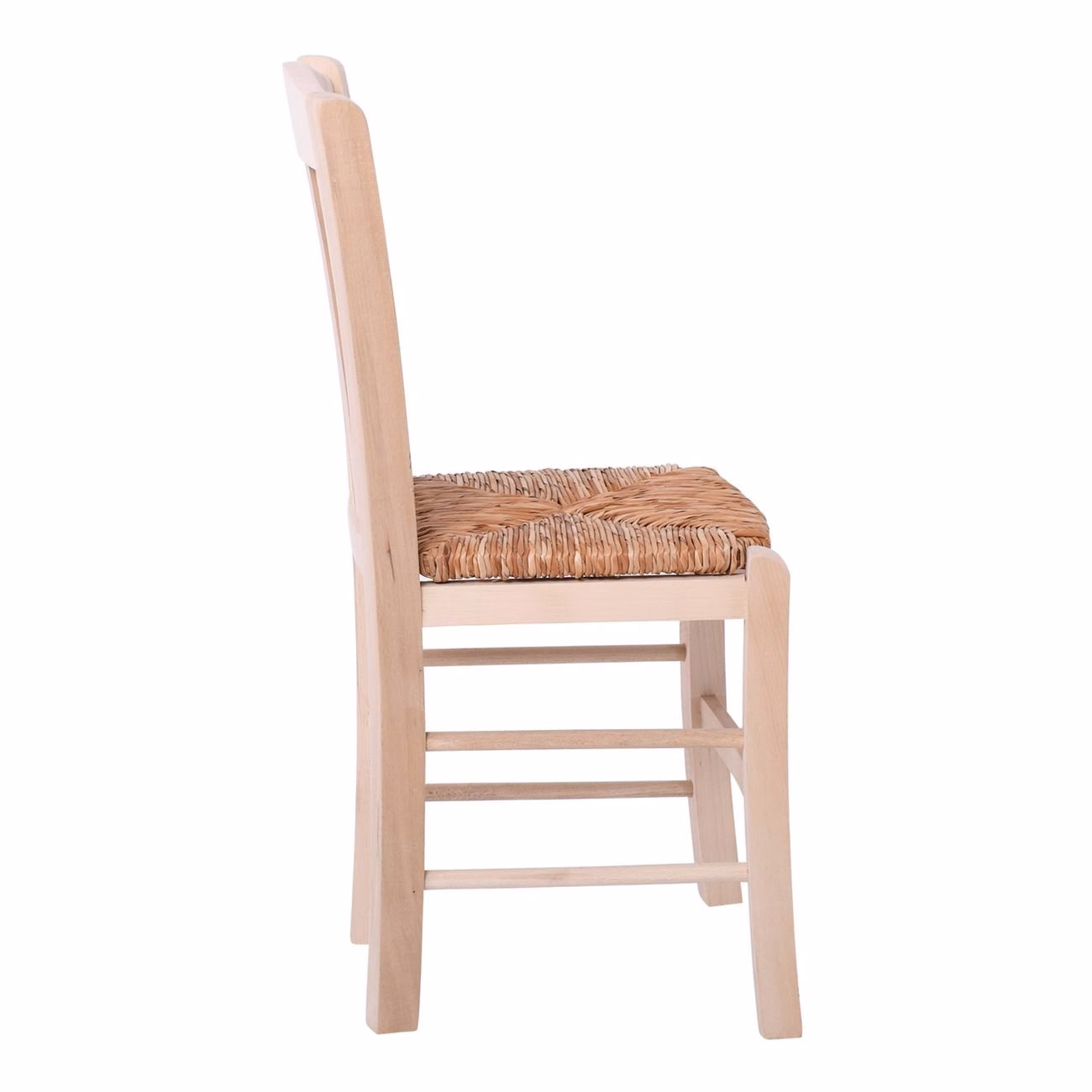 CASA Chair Unpainted with Rush Seat - Image 3