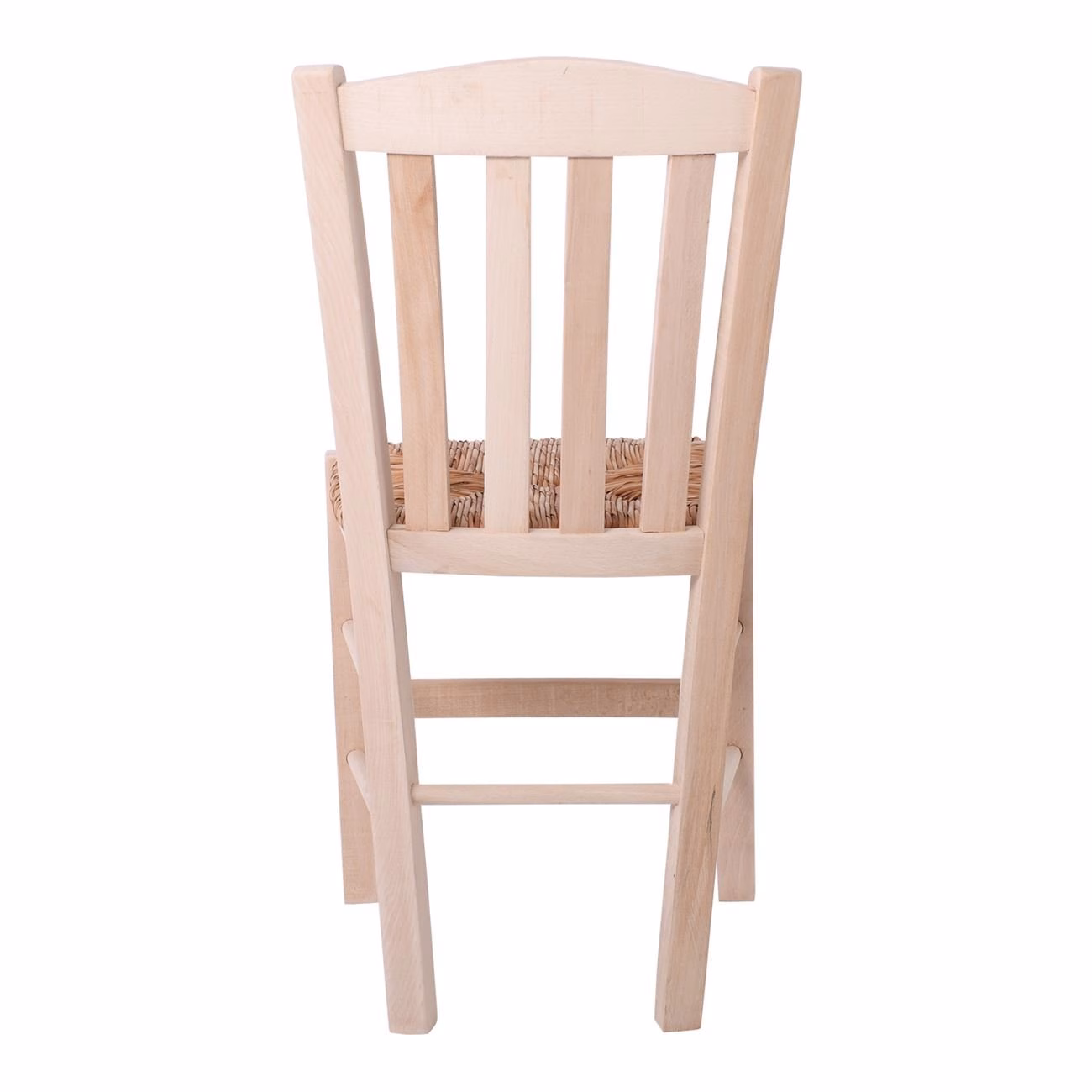 CASA Chair Unpainted with Rush Seat - Image 4
