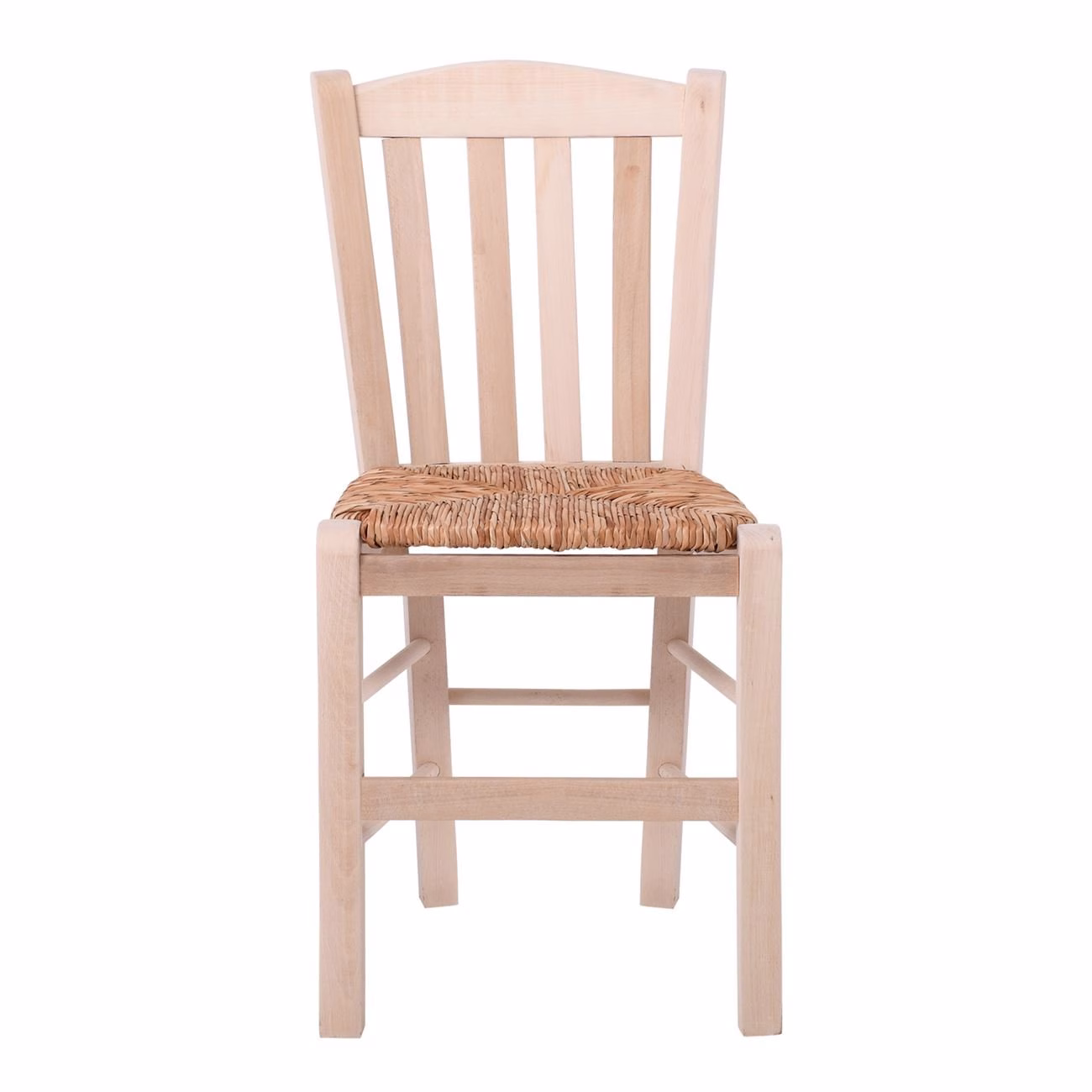 CASA Chair Unpainted with Rush Seat - Image 5