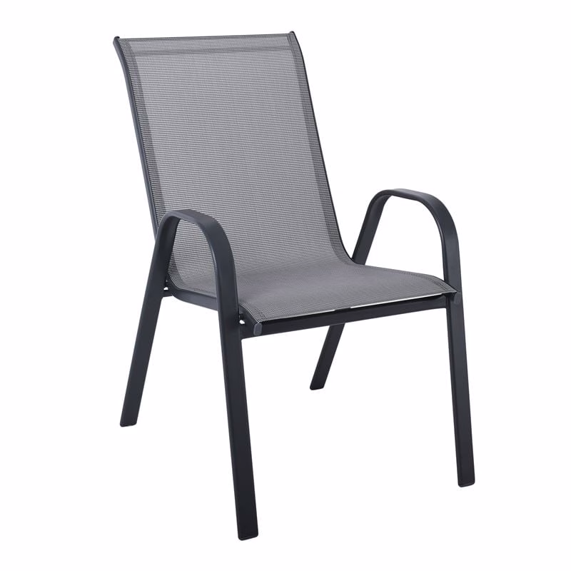 RIO Armchair Metal Anthracite/Textilene Grey (4,20 Kg)