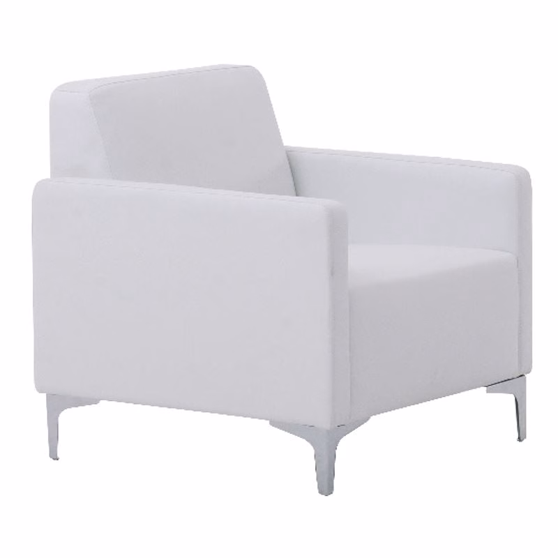 STYLE K/D Armchair White Pu