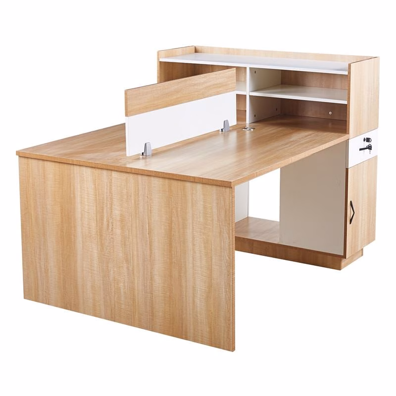 WORKSTATION Desk (for 2 persons) 160x120cm Sonoma-White